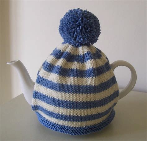 A Simple Stylish Tea Cosy Pattern That Is Reminiscent Of Cornish