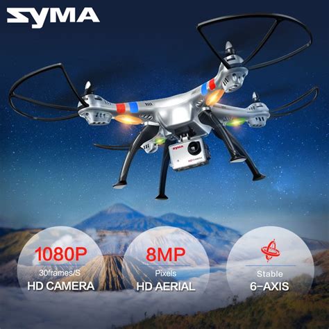 syma xc xw xg  ch  axes professionnel fpv rc drone avec mp hd camera quadcopter wifi