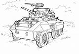 Army Armee Military Greyhound Colorare Kleurplaat Disegni Malvorlage Kostenlos Kleurplaten Leger Tanks Ausmalbild Colorear M8 Armored Soldaten Supercoloring Halo Armato sketch template