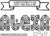 Coloring Emma Name Pages Template sketch template