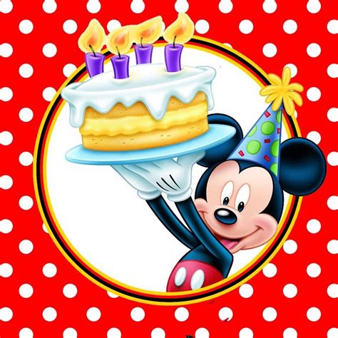 pin  debbie jones     happy birthday mickey mouse
