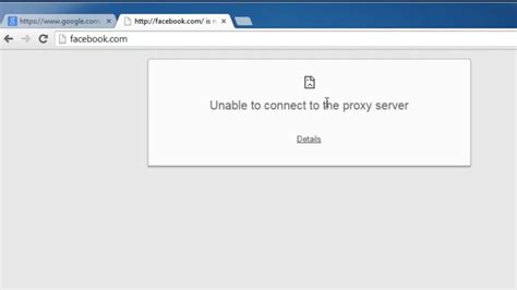 geen verbinding maken met de proxyserver pc fout fix