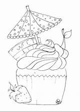 Kleurplaat Coloring Cupcakes Cupcake Pages Kleurplaten Coloriage Summer Food Adult Icolor Hello Ice Cream Coloriages Gourmandises Beach Zomer Designs Quote sketch template