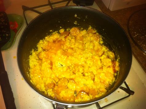 cheesy kielbasa potatoes eggs breakfast recipes recipes food