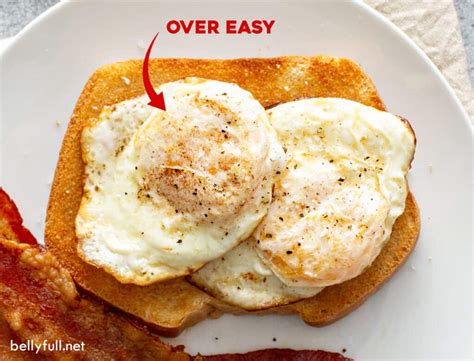 fry  egg perfect fried eggs  ways belly full