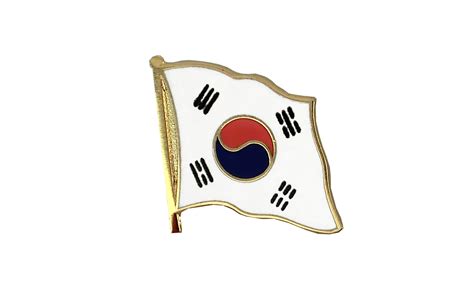 south korea flag lapel pin royal uk