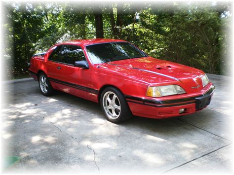 ford thunderbird turbo coupe mach  special edition