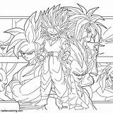 Dragon Goku sketch template