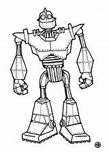 Giant Iron Coloring Pages Power Sketch Rangers Robot Ferngully Color Boyama Robots Printable Template Sketchite Getcolorings Kids Quest Modern Print sketch template