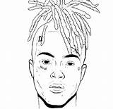 Coloring Pages Juice Rapper Wrld Drawing Drawings Draw Xxxtentacion Cartoon Tattoos Minion Dylon Turner Open sketch template