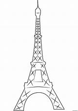 Colorare Tower Coloring Dibujos Eiffelturm Disegni Ausmalbild Parigi Bambini Ausmalen Malvorlagen sketch template