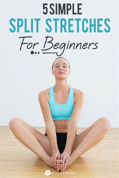 5 Simple Split Stretches For Beginners Splits Stretches For Beginners