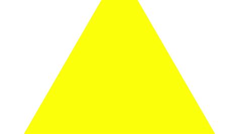 yellow triangle white background scale  youtube