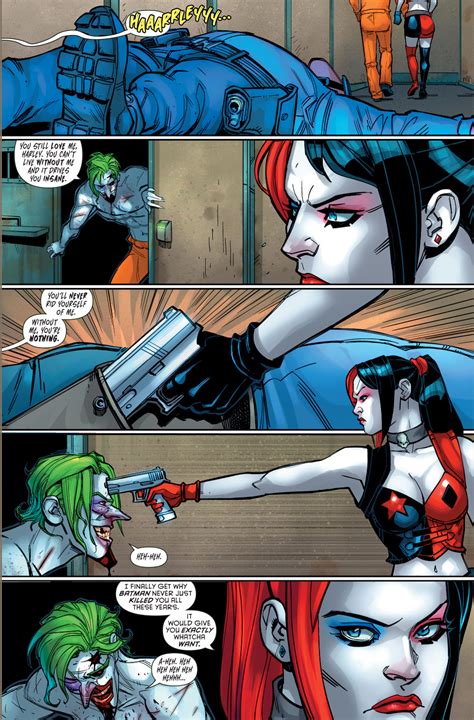 Harley Quinn Chooses Not To Kill The Joker Comicnewbies
