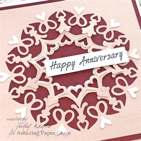 creatingmy style charming anniversary card