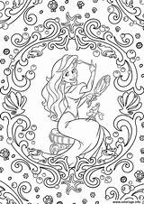 Mandala Coloriage Imprimer Mandalas Princesse Sirene Ausmalbilder Raiponce Prinzessin Madala Colorier Imprimir Coloriages Meilleur Archivioclerici Malvorlage Imprimé Facile sketch template