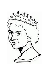 Coloring Queen Elizabeth Crown Ii Her Guard England Drawings Changing Gif sketch template