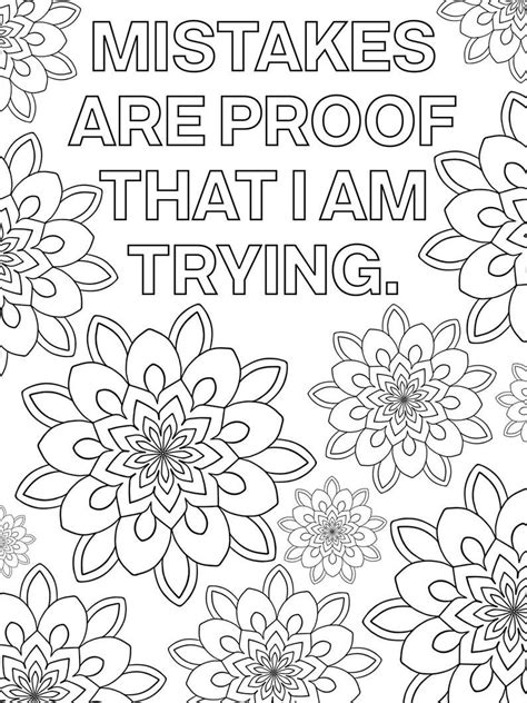 motivational printable coloring pages zentangle coloring book artofit