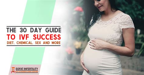 30 Days Schedule To Ivf Success Diet Chemical Sex And More