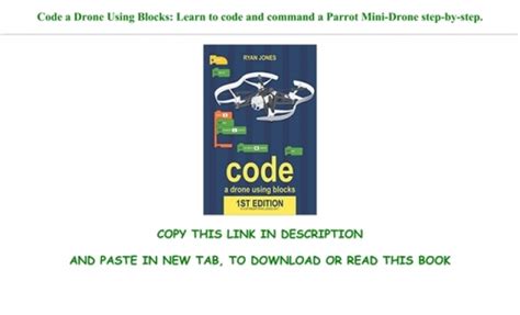 code  drone  blocks learn  code  command  parrot mini drone step