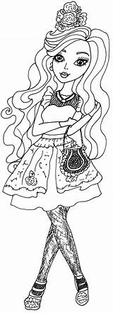 Ever After High Briar Coloring Pages Beauty Tastic Hat Printable Colouring Print Sheets Kids Disney Apple Raven Queen Color Hatter sketch template