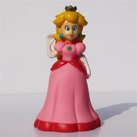 12cm Princess Peach Super Mario Bros Princess Peach Action Figures Toys