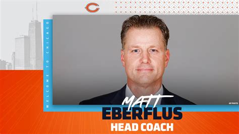 official bears  matt eberflus  head coach  franchise history