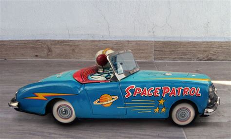 ichiko space patrol 50s friction powered toy ebay tin