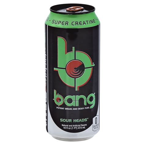 sour heads energy drink bang  fl oz delivery cornershop  uber
