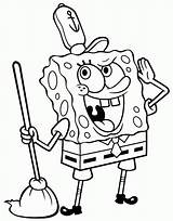 Coloring Clean Spongebob Pages Kids Cartoon Print Things Color Patterns Getcolorings Coloringhome sketch template