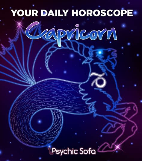 Your Daily Horoscope For The Star Sign Capricorn Capricorn Horoscope
