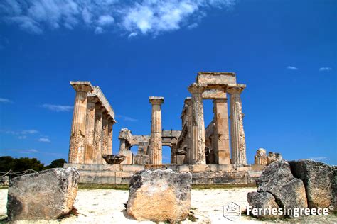greek islands  famous ancient sites  visit blog ferriesingreece