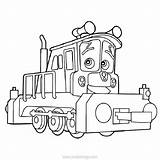 Chuggington Koko sketch template