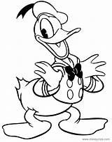 Donald Coloring Duck Pages Classic Disneyclips Funstuff sketch template