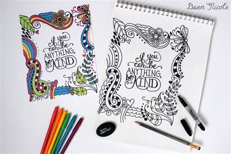 printable coloring pages for adults {15 free designs
