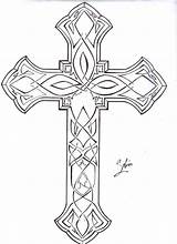Cross Celtic Designs Tattoos Irish Coloring Crosses Tattoo Drawing Pages Patterns Adult Tribal Deviantart Tooling Stencil Choose Board Fc07 sketch template