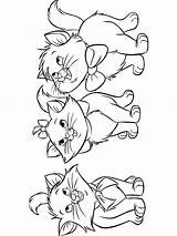 Aristocats Coloring Pages Marie Disney Cat Color Recommended Popular sketch template