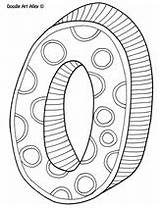 Coloring Numbers Zero Pages Classroomdoodles sketch template
