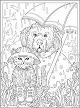 Doverpublications Colouring Dover Showers sketch template