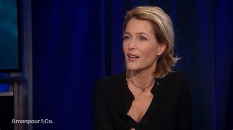 actress gillian anderson on her wide spanning career video amanpour and company pbs