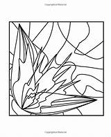 Lloyd Wright Frank Coloring Pages Getcolorings Stained Glass sketch template