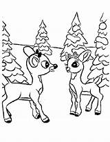 Rudolph Coloring Clarice Reindeer Red Nosed Pages Printable Talking Color Template Getdrawings Getcolorings Print Luna Colorings sketch template