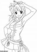 Tail Fairy Lucy Coloriage Google Coloring Pages Dessin Manga Enregistrée Depuis sketch template