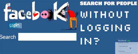 search  facebook  logging