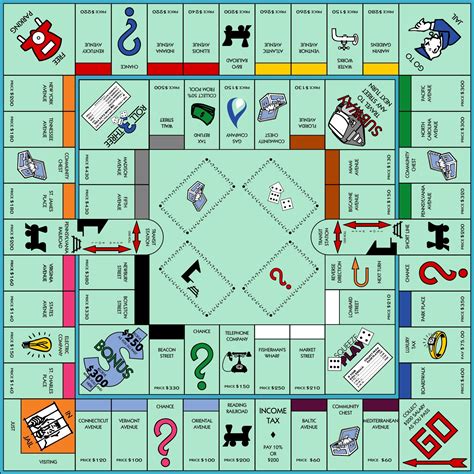monopoly game board  stock photo public domain pictures
