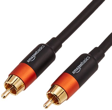 amazonbasics digital audio rca compatible coaxial cable  feet