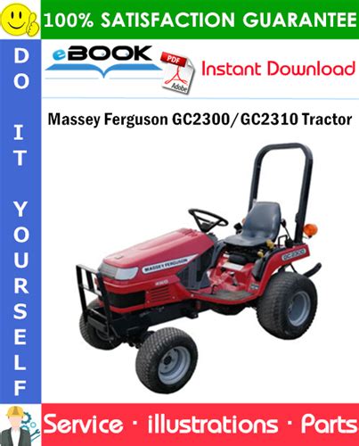 massey ferguson gcgc tractor parts manual prior sn jna