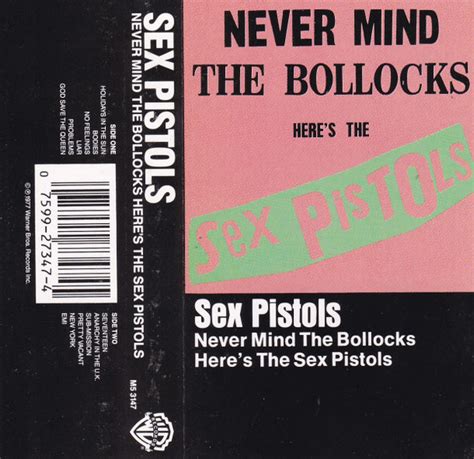 sex pistols never mind the bollocks here s the sex pistols sr