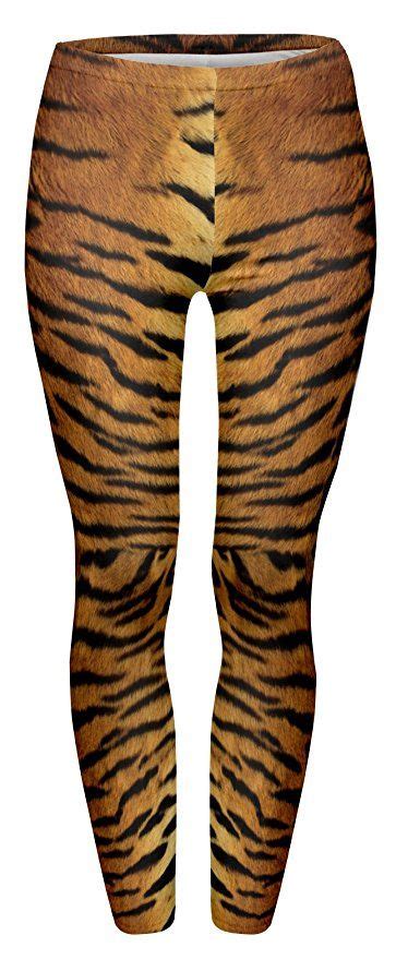 tiger print leggings  graphic full print leggings trousers  size