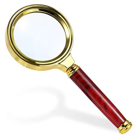 portable handheld high definition reading magnifier glass eye loupe magnifying glass